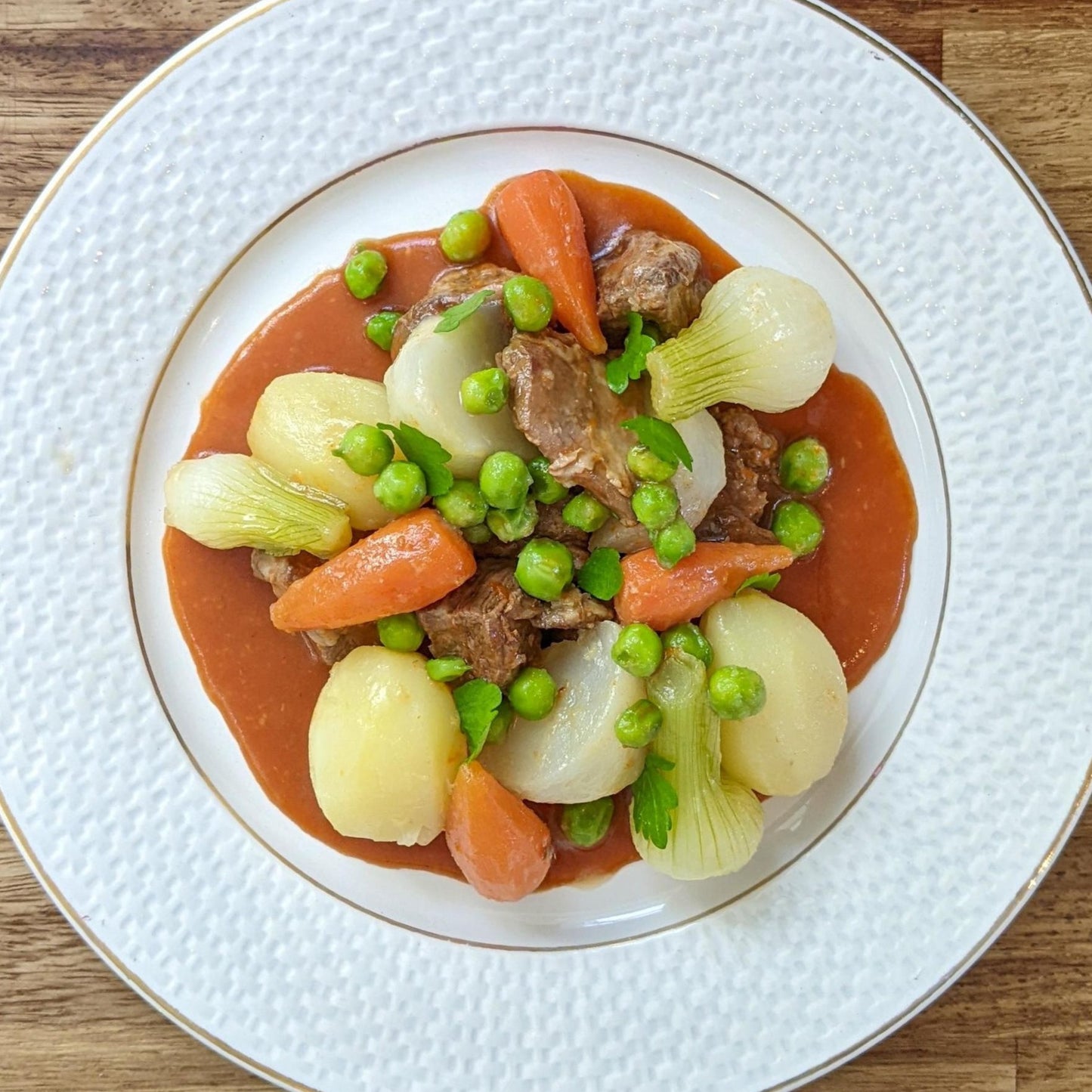 Navarin d'agneau. Good lunch delivered to the office. Lunch delivery London. 